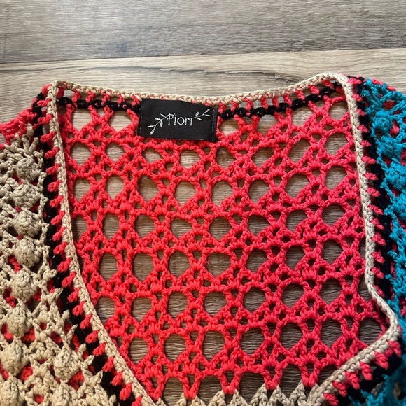 FIORI crochet knit top - Picture 2 of 4